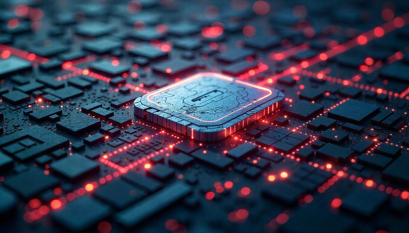 This visually striking image showcases the complex infrastructure that MSSPs (Managed Security Service Providers) must safeguard, highlighting their crucial "Role in Security" to defend against emerging cyber threats.