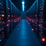 This visually captivating scene, featuring the vibrant, data-driven corridors of the data center, underscores the benefits of a flexible security service model. The fluid, interconnected nature of the pathways reflects the MSSP's capacity to seamlessly integrate its security services into an organization's existing infrastructure, providing comprehensive protection without disrupting critical operations.
