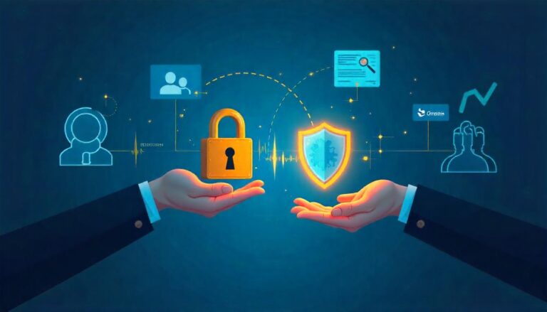 The image illustrates the combined efforts of the client and the MSSP in managing security controls and ensuring timely patching of systems, which is means ‘Who Is Responsible for Patching MSSP’ The security-focused symbols and the collaborative body language suggest a shared responsibility for maintaining the overall security posture of the organization.