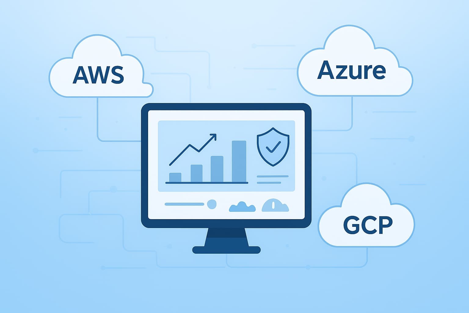 Real-time monitoring AWS Azure GCP Security