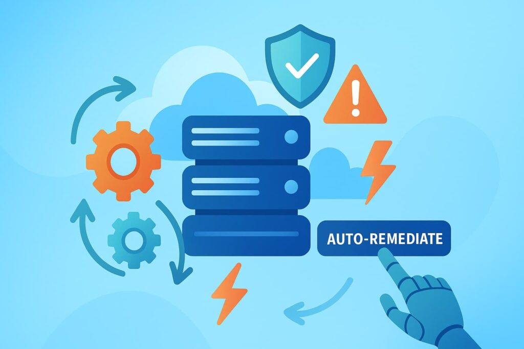Automated security monitoring and remediation for cloud infrastructure across AWS, Azure, and GCP.