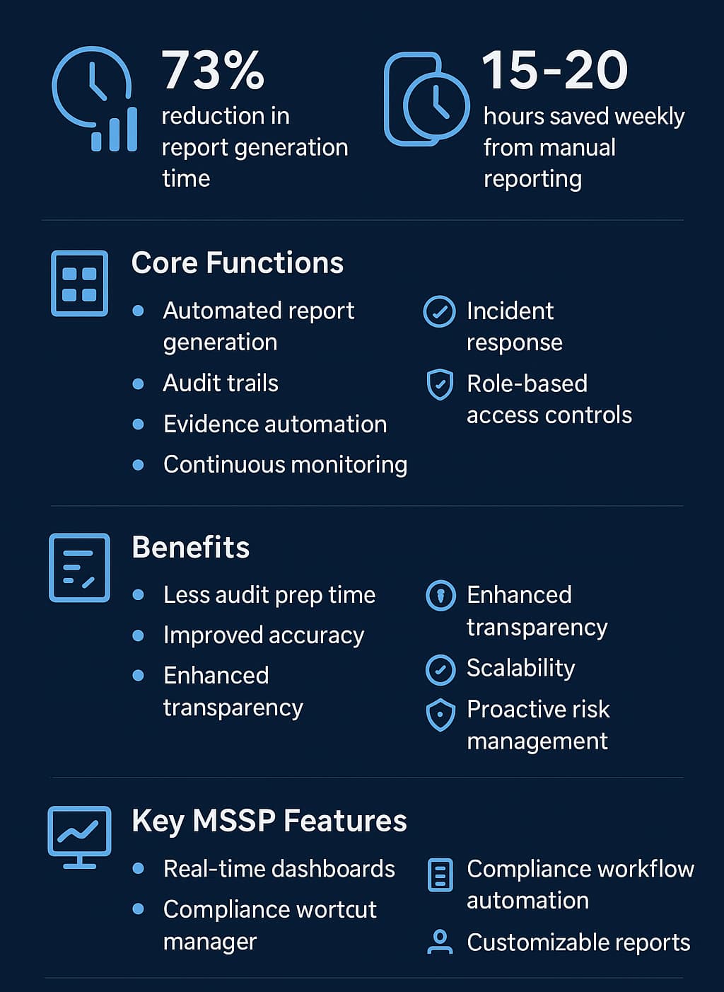 Trusted MSSP Compliance Reporting Services