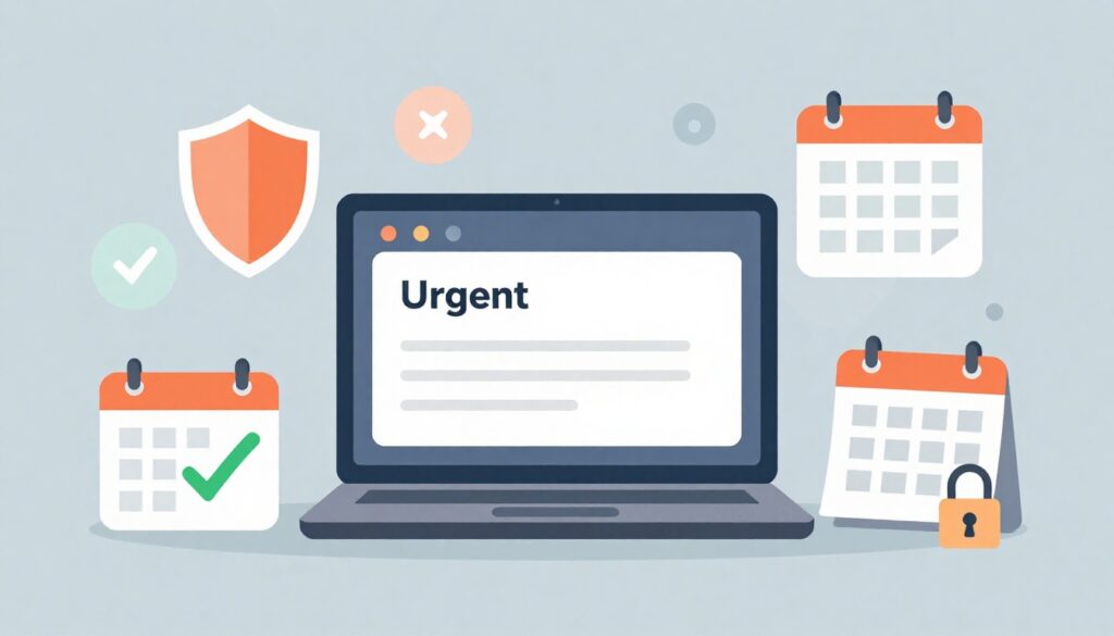 Security awareness scene supporting efforts to prevent phishing business email compromise