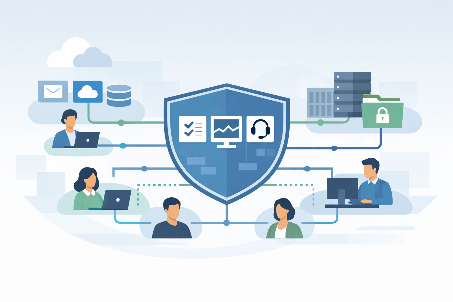 Identity Access Management (IAM) Support that reduces risk, meets compliance needs, and secures hybrid cloud and on-prem environments.