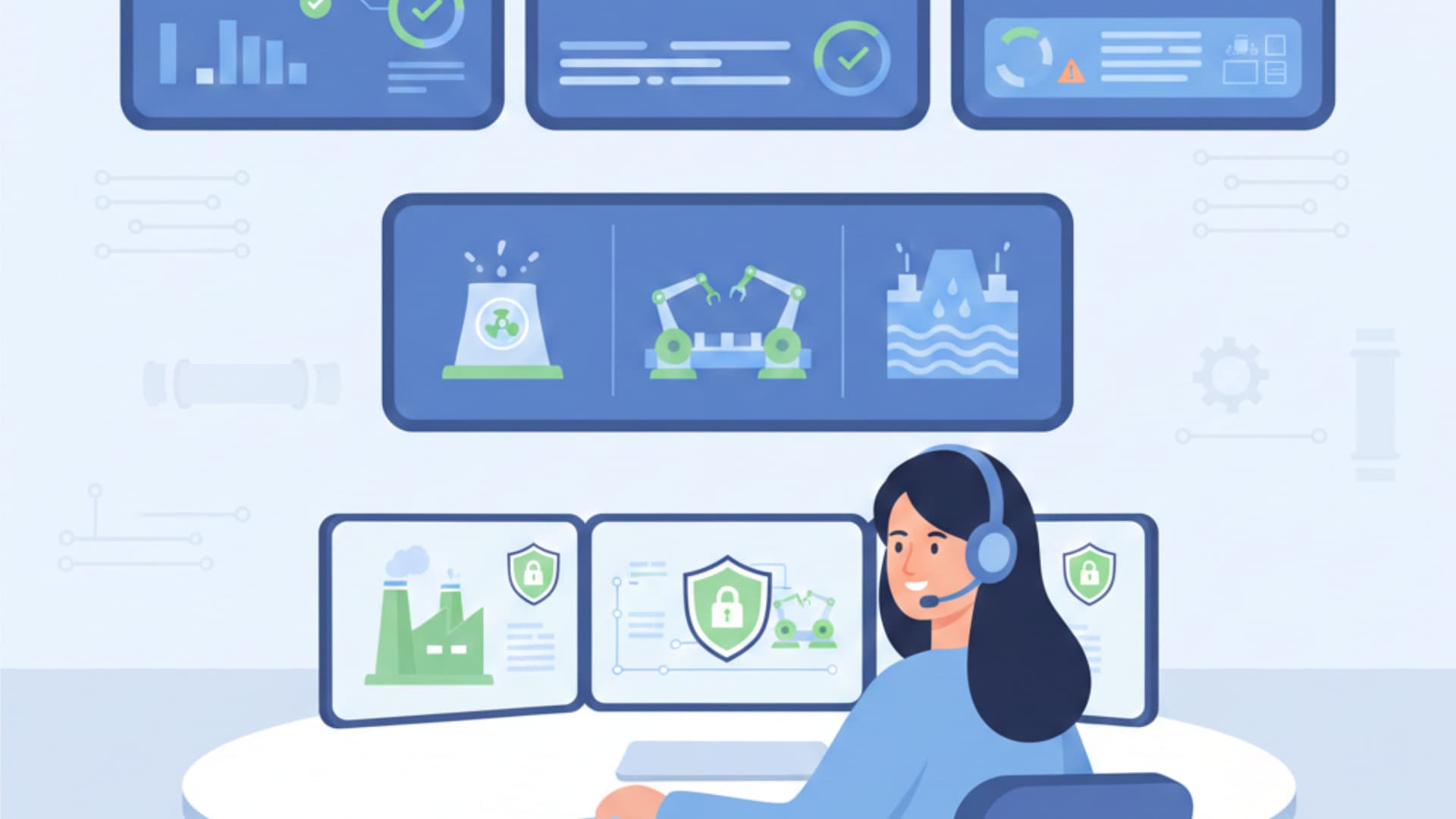 OT Security Monitoring: Visualizing industrial process data for enhanced operational visibility and risk management.