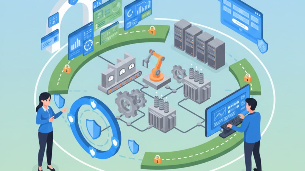 Protecting vital assets: Comprehensive security framework to safeguard the backbone of our digital world.