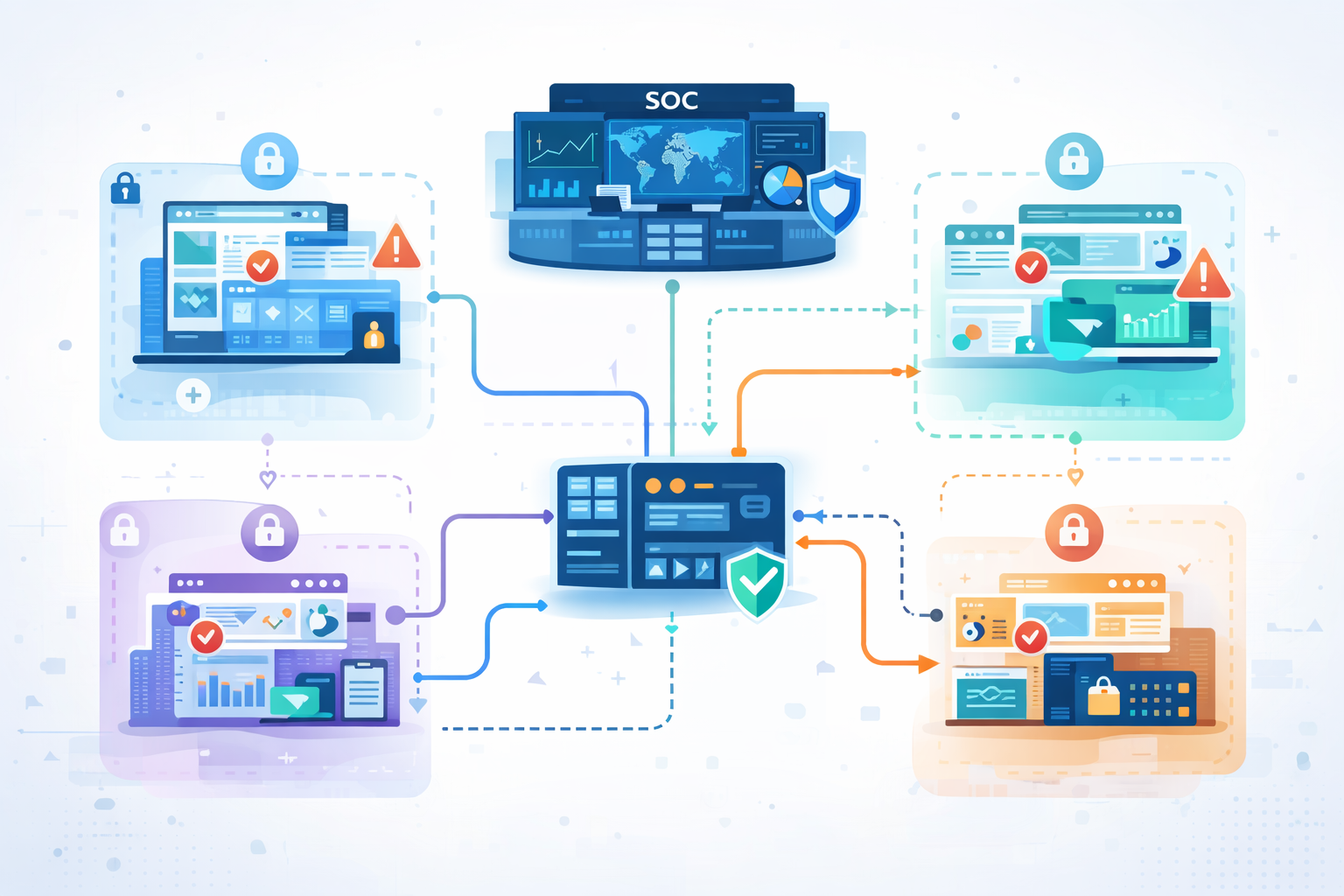MSSP SOC Process Flow Diagram Made Easy - MSSP Security Consulting ...