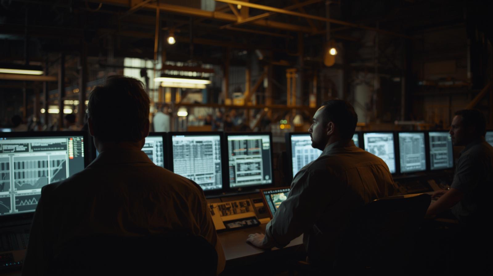 Operators monitoring systems after choosing OT security monitoring provider in california for facility