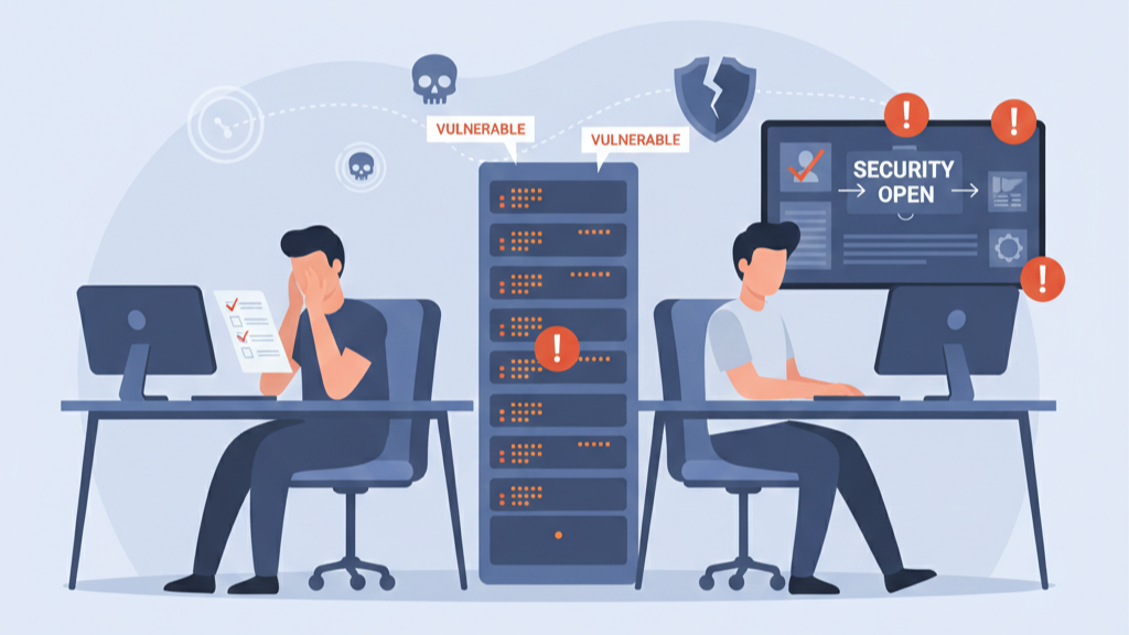 Managed penetration testing coordination highlighting gaps after reports and real-time vulnerability fixes