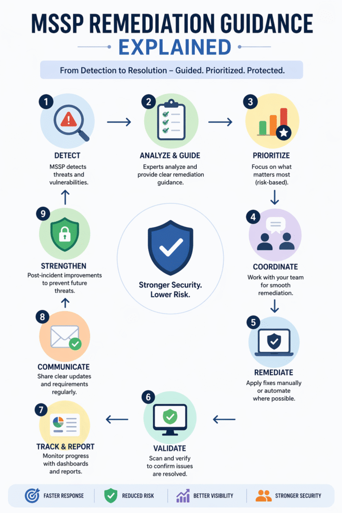 Infographic MSSP remediation guidance explained