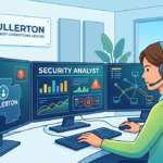 A security analyst at a Fullerton operations center; finding expert security analysts in Fullerton. 