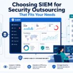 An IT team choosing SIEM for security outsourcing with unified visibility and managed SOC operations.