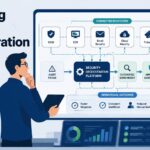 A practical guide to selecting a security orchestration tool with a connected ecosystem workflow diagram.