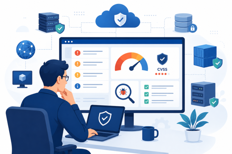 Interpreting vulnerability scan results with cybersecurity analysis, risk review, and remediation planning
