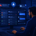 Portal communication notification center for secure MSSP communication and real-time alerts