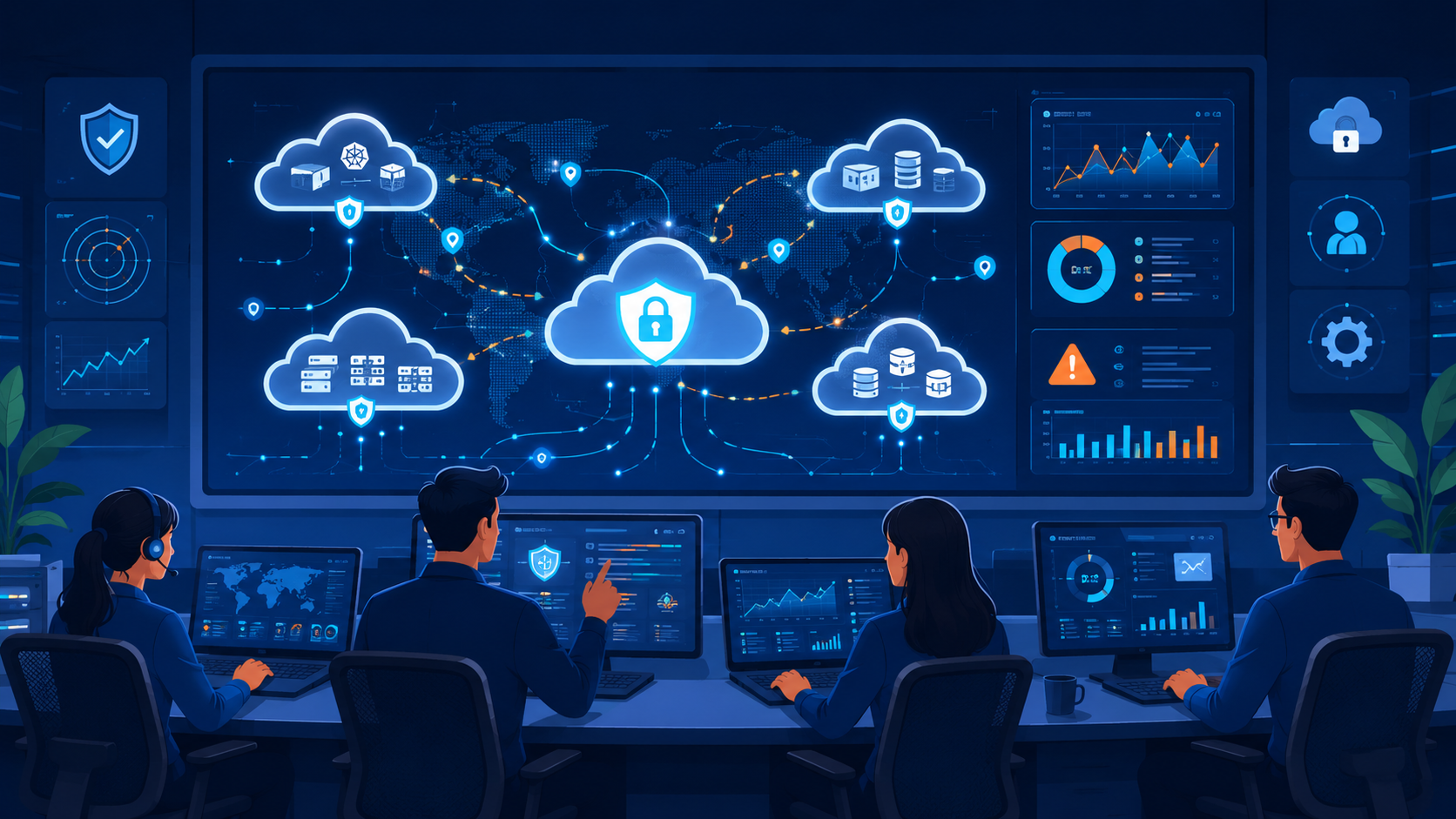 Leveraging AWS Security Hub MSSP for centralized cloud security visibility and risk management.