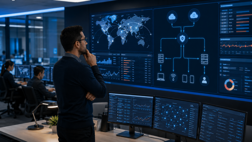 Integrating different SIEM platforms across cloud, endpoint, and enterprise security monitoring systems