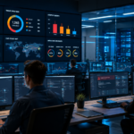 Open source SIEM alternatives MSSP security analysts monitoring enterprise SOC dashboards and infrastructure