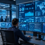 Top SOAR Platforms Comparison Guide with cybersecurity analysts reviewing security dashboards in an enterprise SOC
