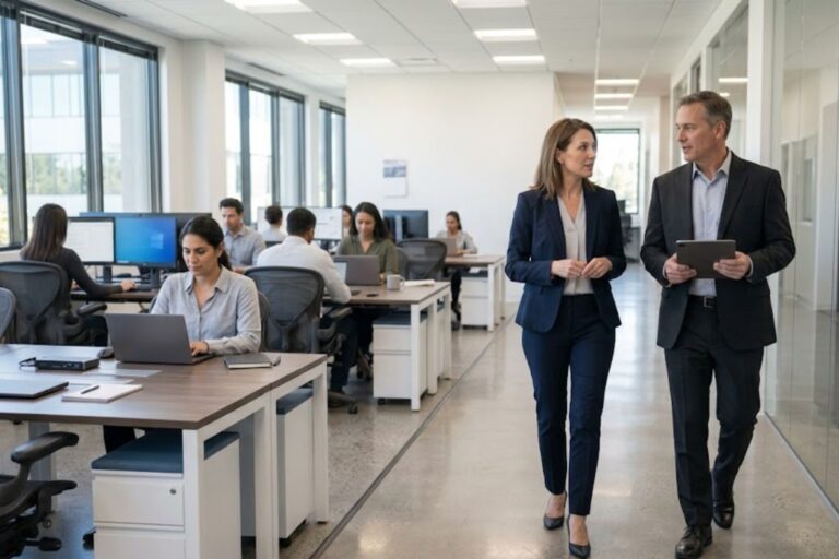 Executives discussing the benefits managed XDR service brings to enterprise security teams.