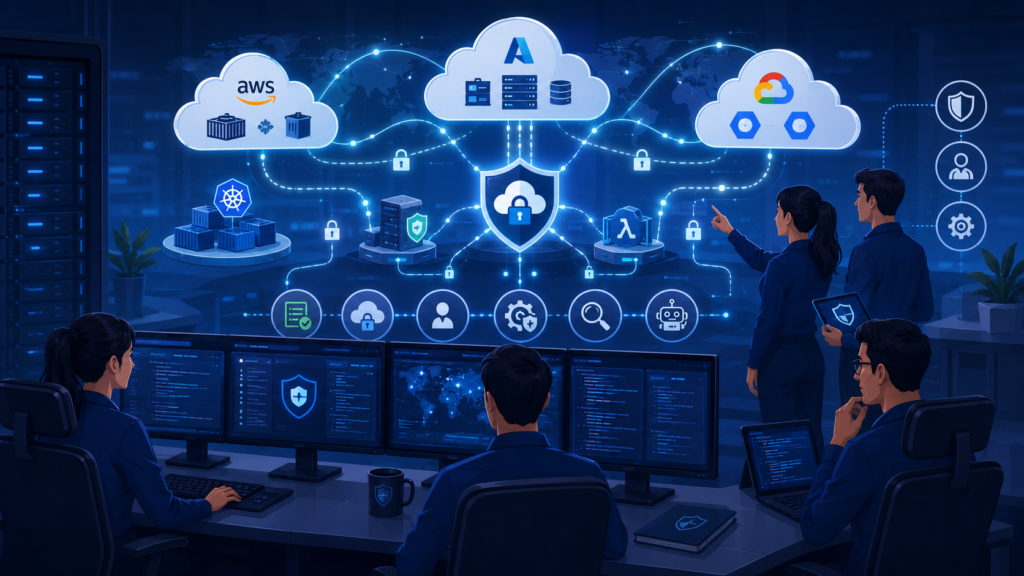 Cloud Native Security Tools MSSP improving multi-cloud security visibility and threat detection