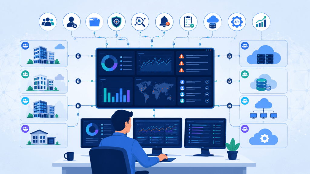 Analyst evaluating cost and revenue impact of mssp technology stack siem choice on business growth