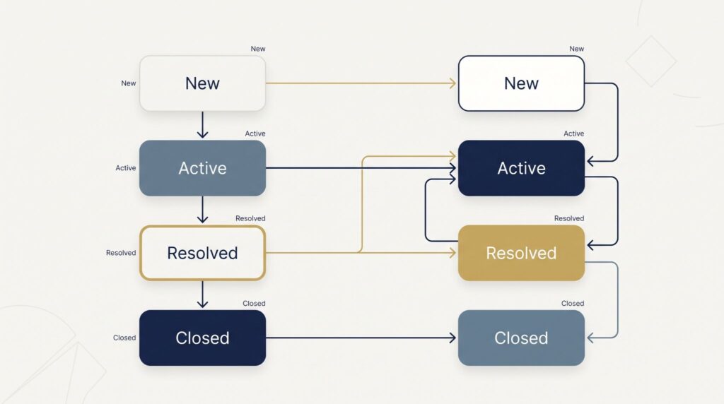 Diagram mapping how to integrate mssp with servicenow jira by syncing incident status across both platforms. 