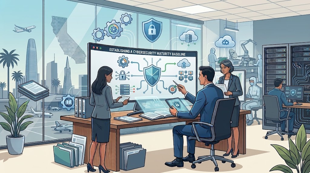 Benchmarking security maturity level to establish a cybersecurity maturity baseline