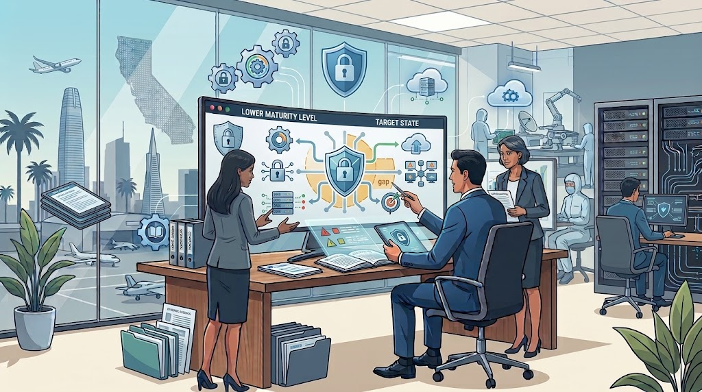 Benchmarking security maturity level to identify cybersecurity gaps and prioritize improvements
